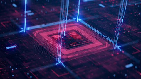 Technology Background CPU Circuit Comput 애니메이션 GIF 30932500 ...