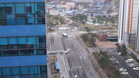 roads and buildings between buildings