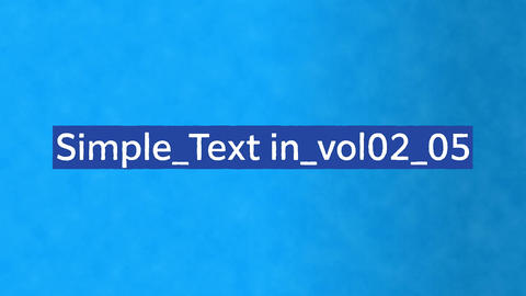 (No Plug in)Rough Edge Text Animation 02