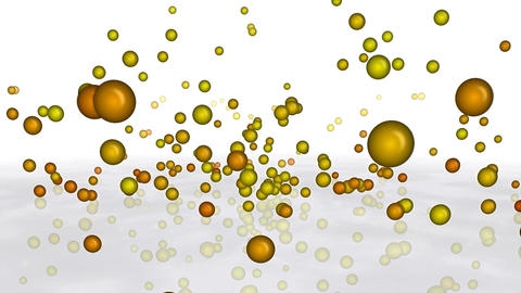 Falling Yellow Balls
