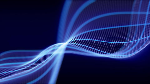 Loopable animation of glowing blue wa 스톡 애니메이션 31409220 | MotionElements