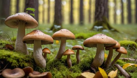 Mushrooms Among the Trees: Capturing Forest Delights
