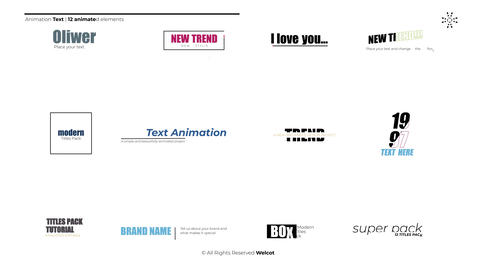 Motion Graphics template