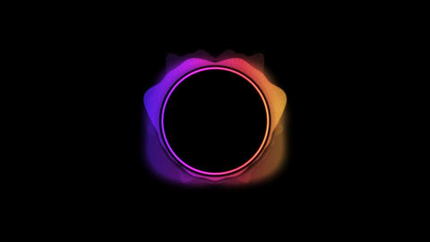 Audio visualizer with mirror effect