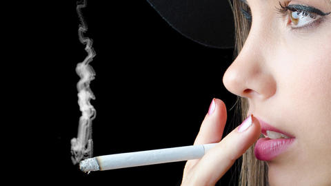 cigarette drag sound effect Cigarette Smoke Transparent Loop