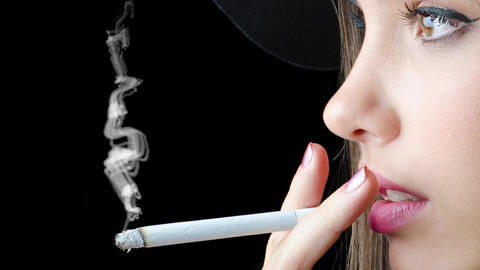 cigarette smoking sound effect Cigarette Smoke Transparent Loop