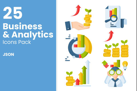 Animated Business Analytics Pack