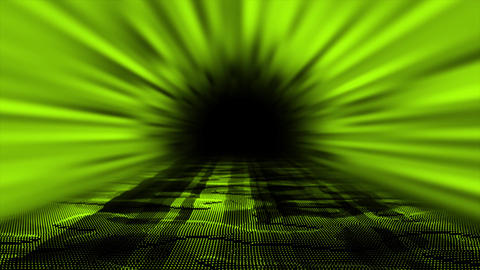 Lime green color hi-tech particles technology b Animated GIF