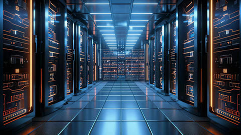 Server room data center. Datacenter hardware. Backup, mi GIF 32508527 ...