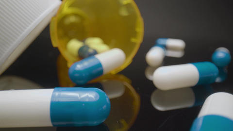 Spilled Pill Bottle, Macro Pan