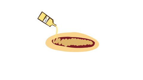 Video on making a pizza