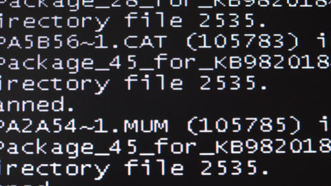 Failure, failure of the computer. A system restart