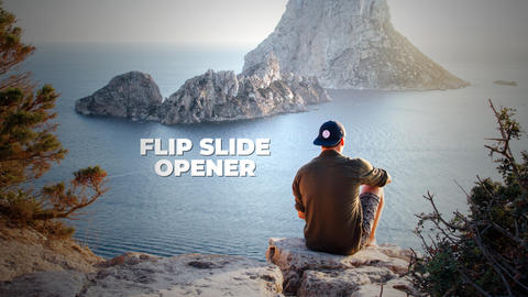 Flip Slide Opener After Effects template 33127466 | MotionElements