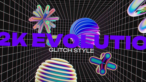 레트로 3d 인트로 - 2