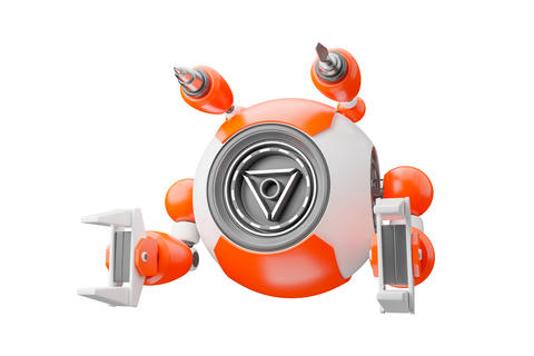 Spherical maintenance robot