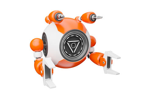 Spherical maintenance robot
