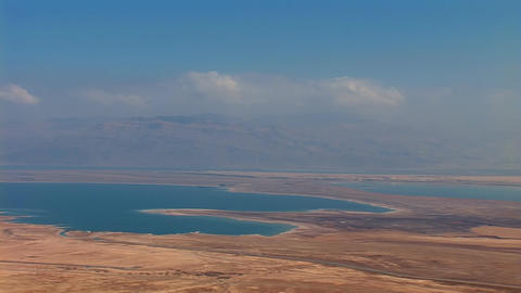 Dead Sea view from the mountain top