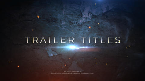 Action Trailer After Effects Template 33607875 Motionelements