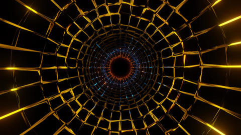 Animated metal tube wireframe, abstract backgro Animated GIF 33789935 ...