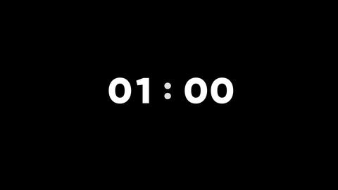 60 second countdown timer. One minute timer. 1 Animated GIF 35104165 ...