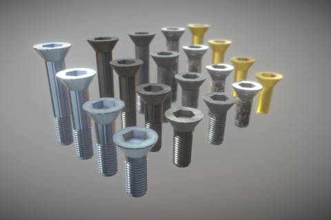 Allen Screws PBR AR VR