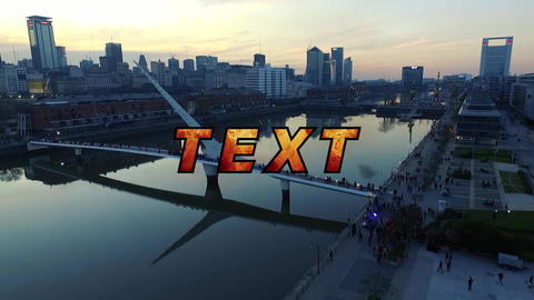 Fire text