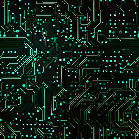 Realistic Circuit Board texture background