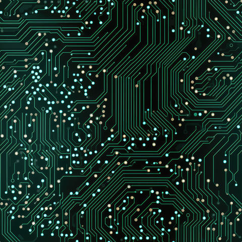 Realistic Circuit Board texture background