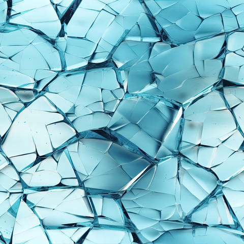 Realistic Cracked Glass texture background