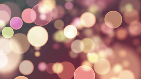 Pastel color blurred video background with light beam circles motion loop animation