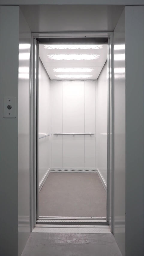 Opening elevator doors