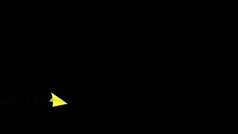Loop animation of paper airplanes moving 애니메이션 GIF 36515646 ...