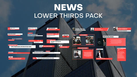 News Lower Thirds Pack for FCPX