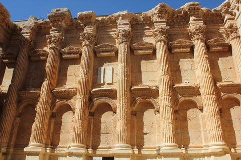 Temple of Venus Bacchus Lebanon Baalbek Inside View