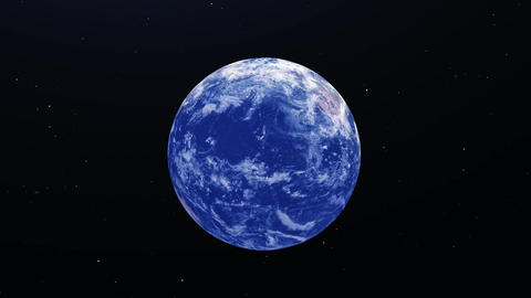 Earth Space Animation