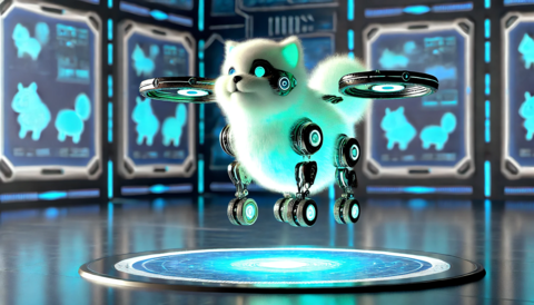 Futuristic [Bio-engineered Pet] Image prompt 38501169 | MotionElements