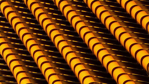 Abstract Golden Arches Pattern Design Texture Background