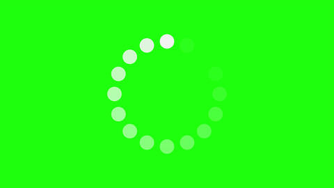 Loading circle animation. Round loading animation. White GIF 39613943 ...