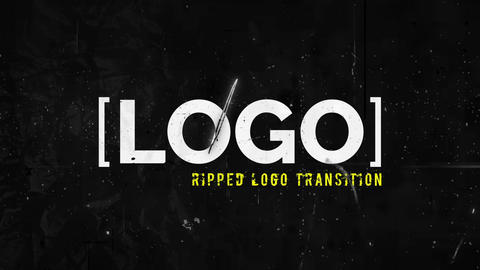 Ripped Logo Transitions