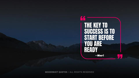 Modernist Quotes | After Effects