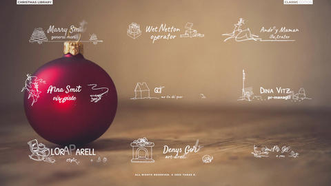 Christmas Lower Thirds | Final Cut Pro X
