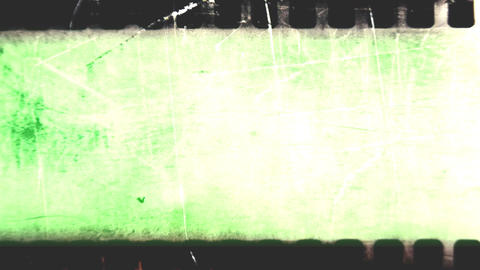 Old Film Frame Green Screen