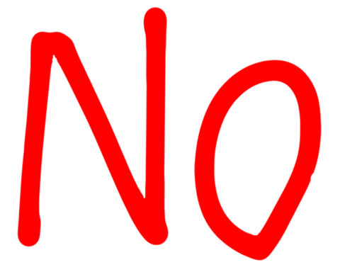 No