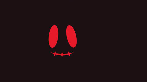 Flying scary faces