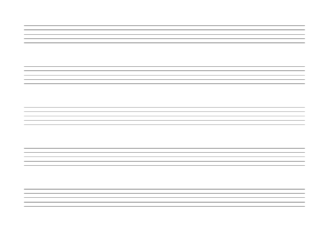 paper music score line empty page