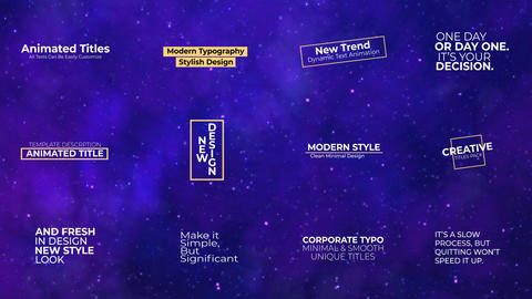 Simple Animation Text | MOGRT