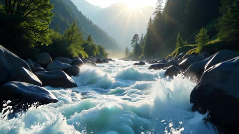 Flowing River Animated Gif River GIF 890 | MATTHEW'S ISLAND
