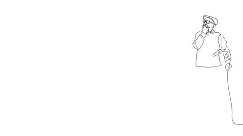 Illustration of a hook design on a clean white background