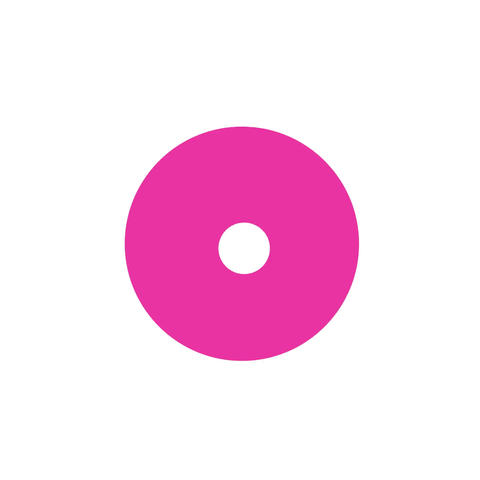 Pink Circle Sparkle Explosion
