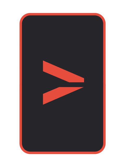 Greater Than Symbol (>) Flipboard flap display alphabet